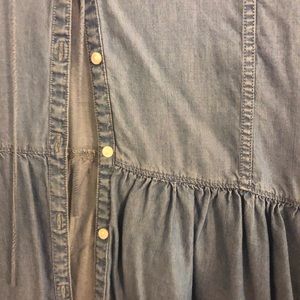 aerie Tops - Beautiful Denim button blouse π Like new aerie Tops - Beautiful Denim button blouse π Like new
